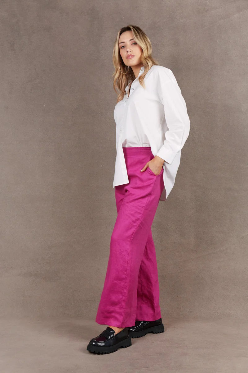 Eb & Ive Nama Pant [COLOUR:Magenta SIZE:XS]