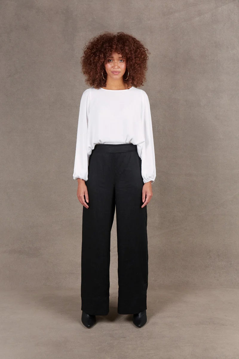 Eb & Ive Nama Pant [COLOUR:Ebony SIZE:XS]