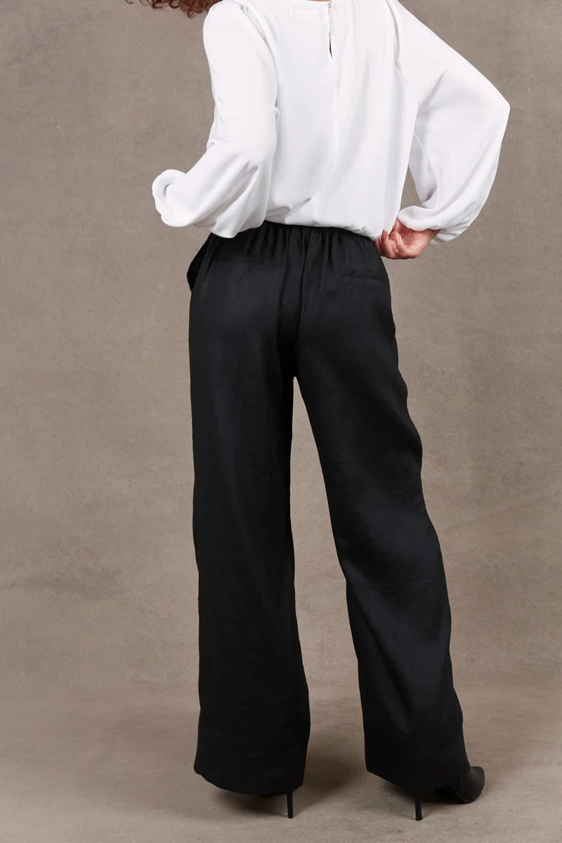 Eb & Ive Nama Pant [COLOUR:Ebony SIZE:XS]