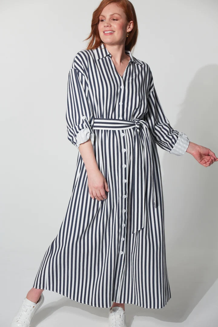 Haven Montell Shirt Maxi [COLOUR:Midnight SIZE:S/m]