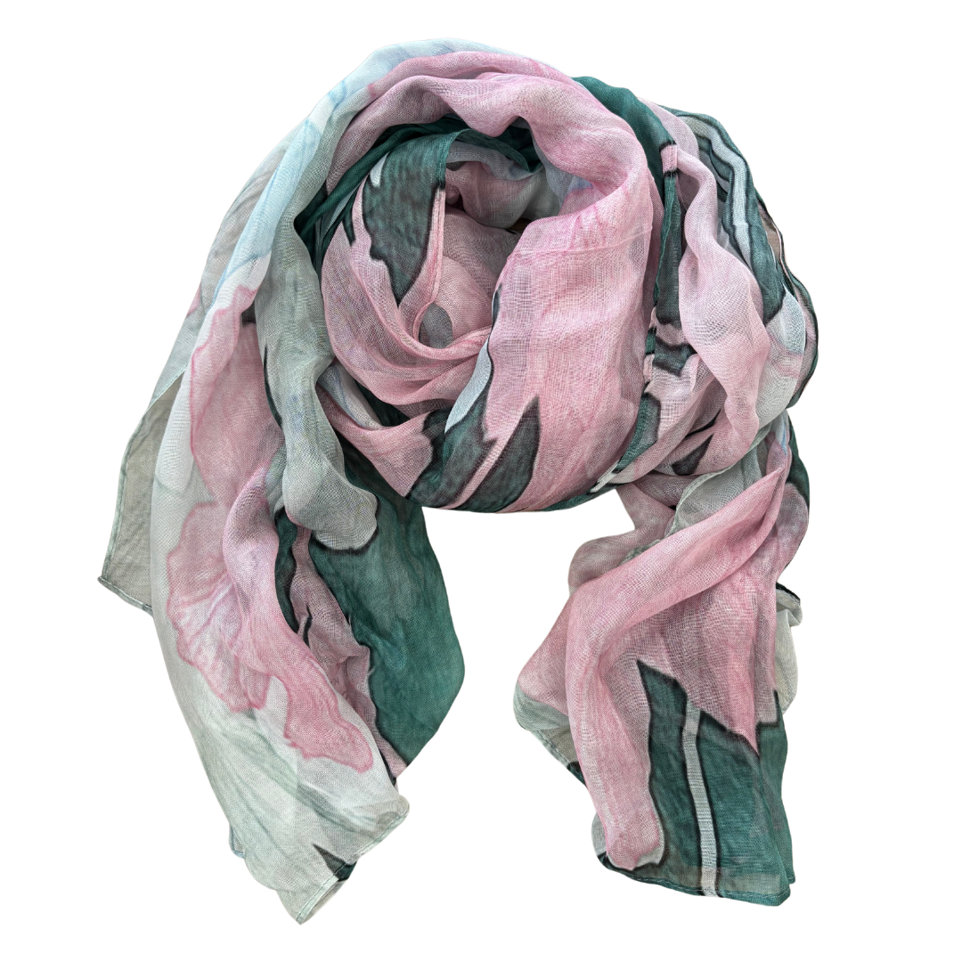 The Artists Label Blooms Scarf
