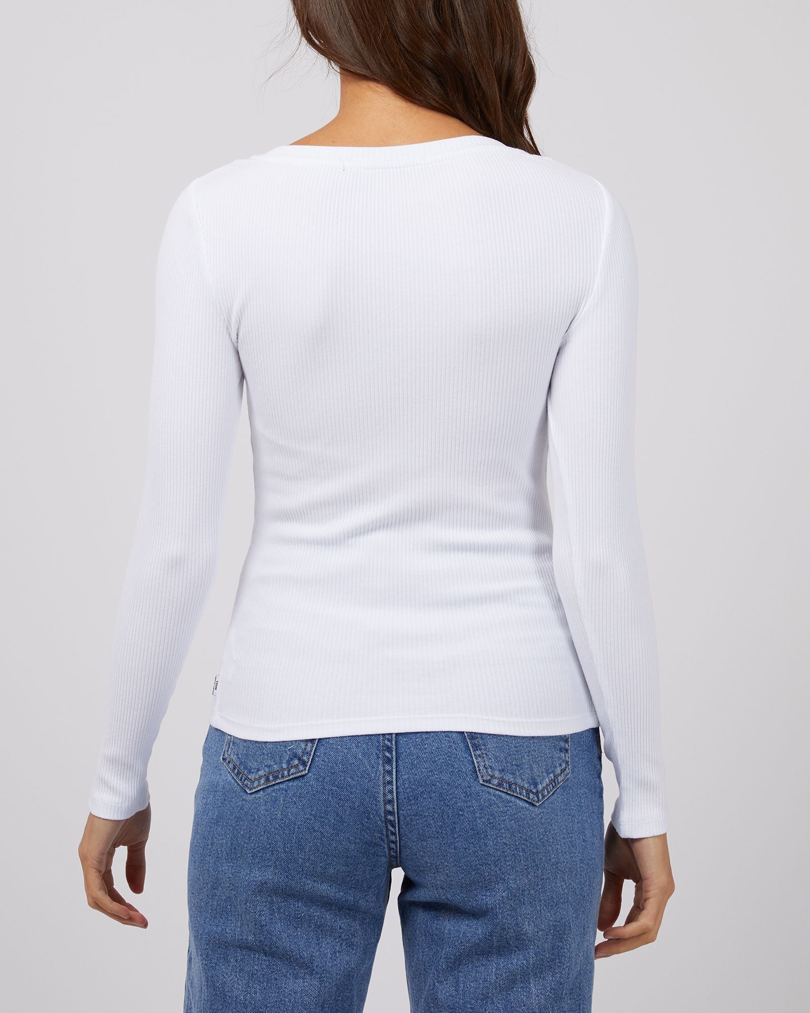 Silent Theory Lily Long Sleeve [COLOUR:White SIZE:6]