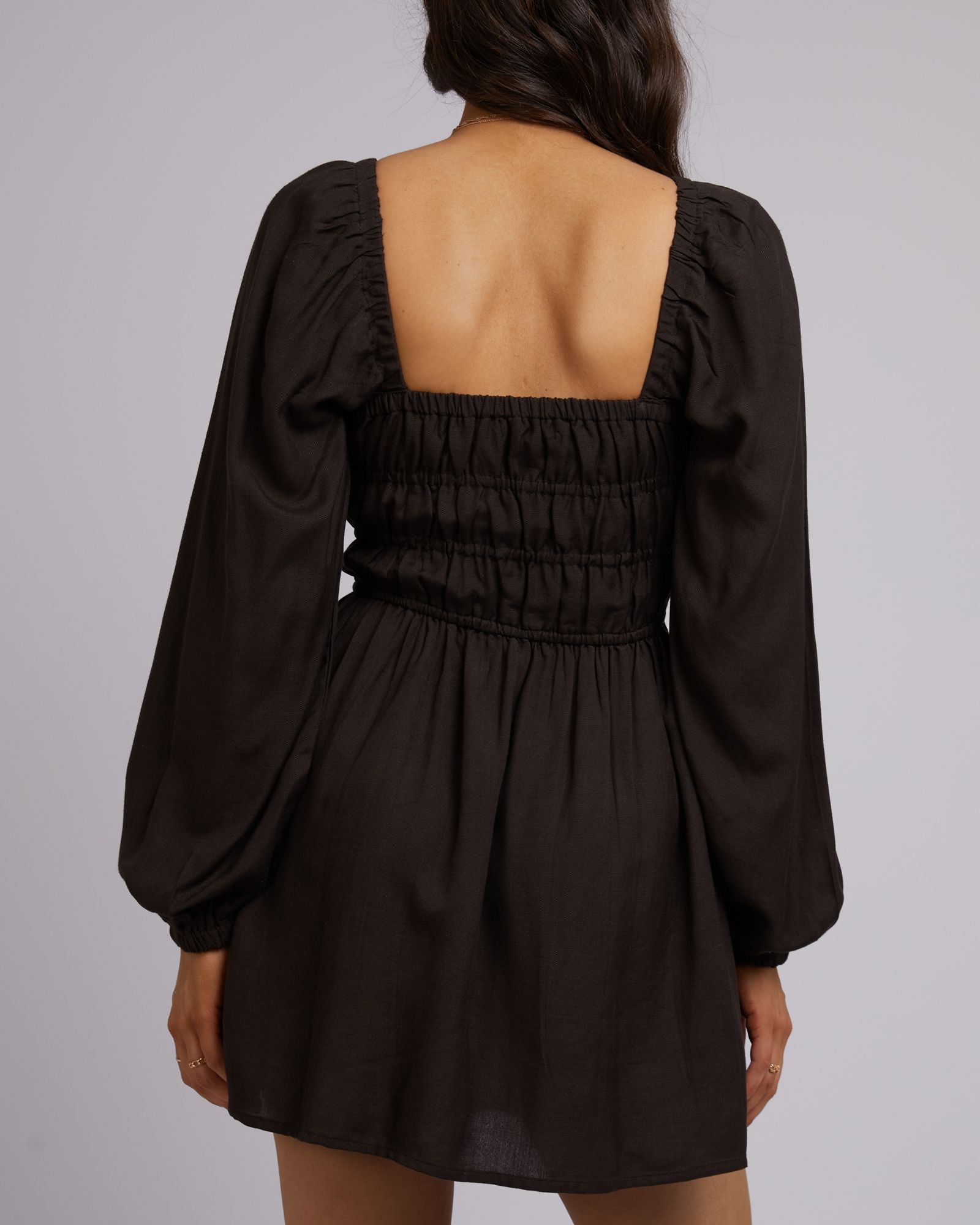 All About Eve Gracie Mini Dress [COLOUR:Black SIZE:6]