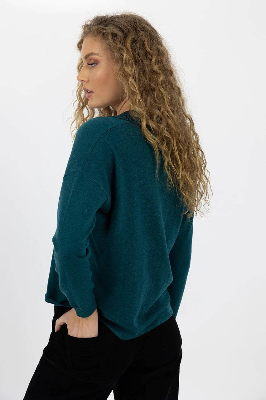 Humidity Addison Top [COLOUR:Sea blue SIZE:XS]