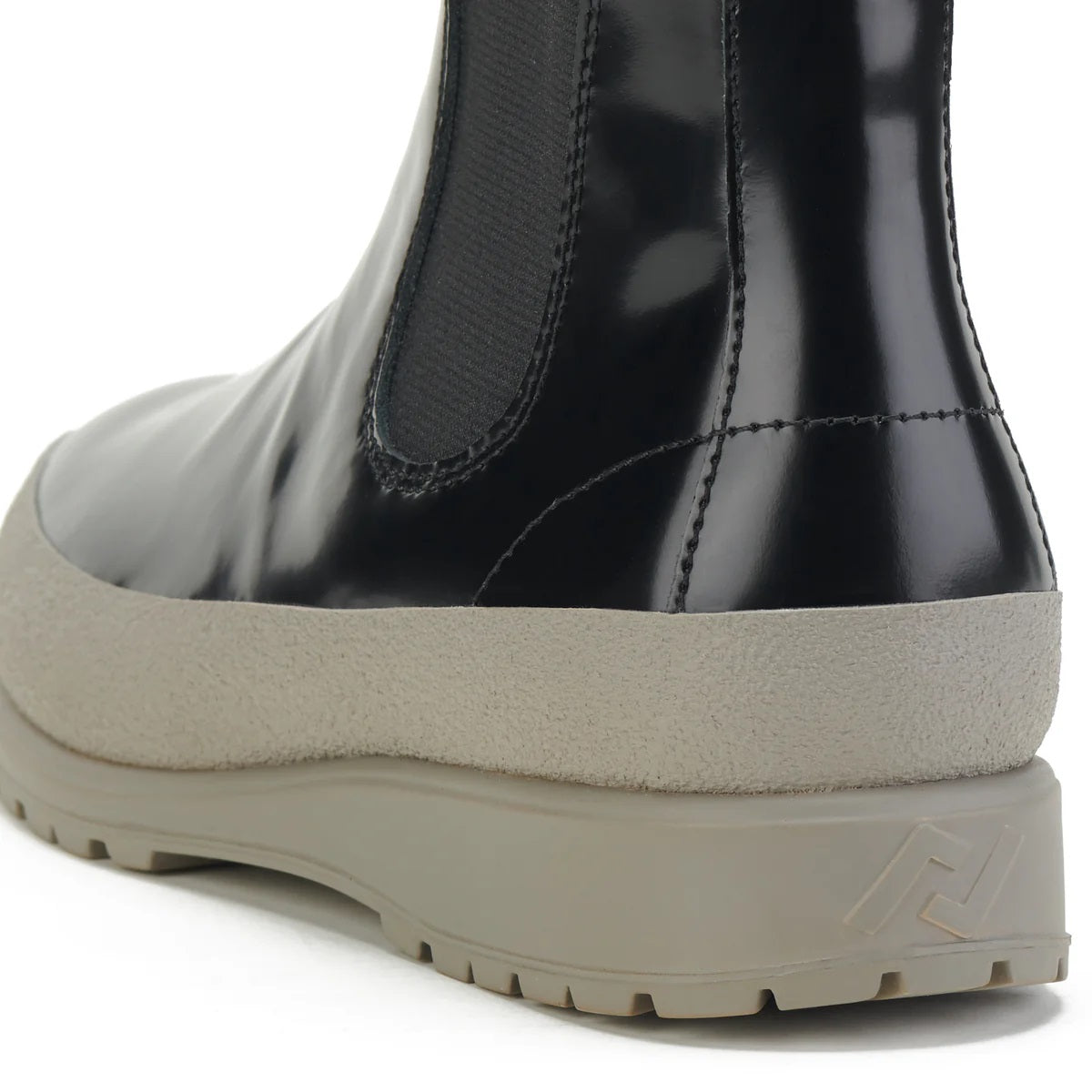 Rollie Fields Chelsea Boot [COLOUR:Black/Concrete SIZE:37]