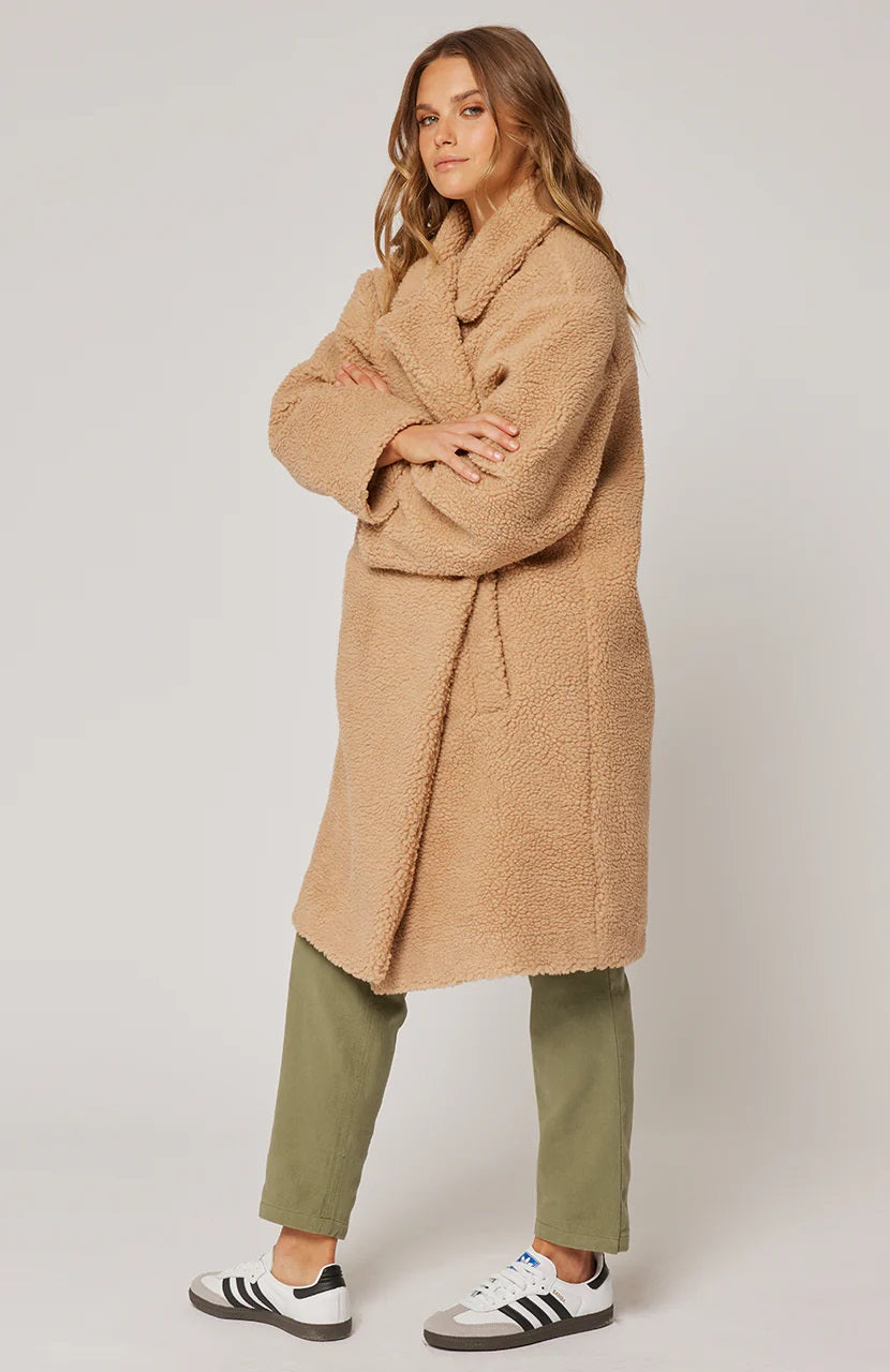 Cartel & Willow Bonnie Coat [COLOUR:Camel SIZE:XS]