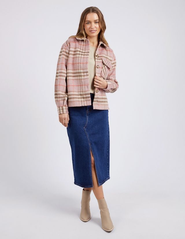Foxwood Frankie Check Jacket [COLOUR:Pink SIZE:S]