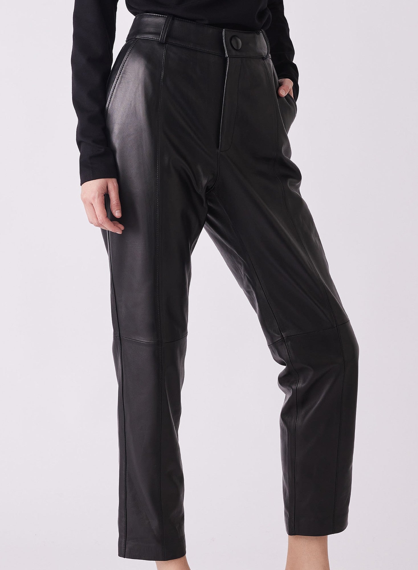 Esmaee Ellery Leather Pant [COLOUR:Black SIZE:S]