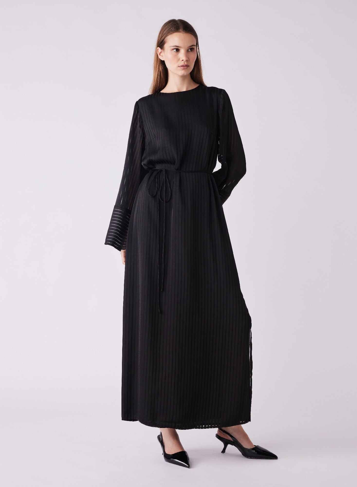 Esmaee Nightfall Midi Dress [COLOUR:Black SIZE:S]