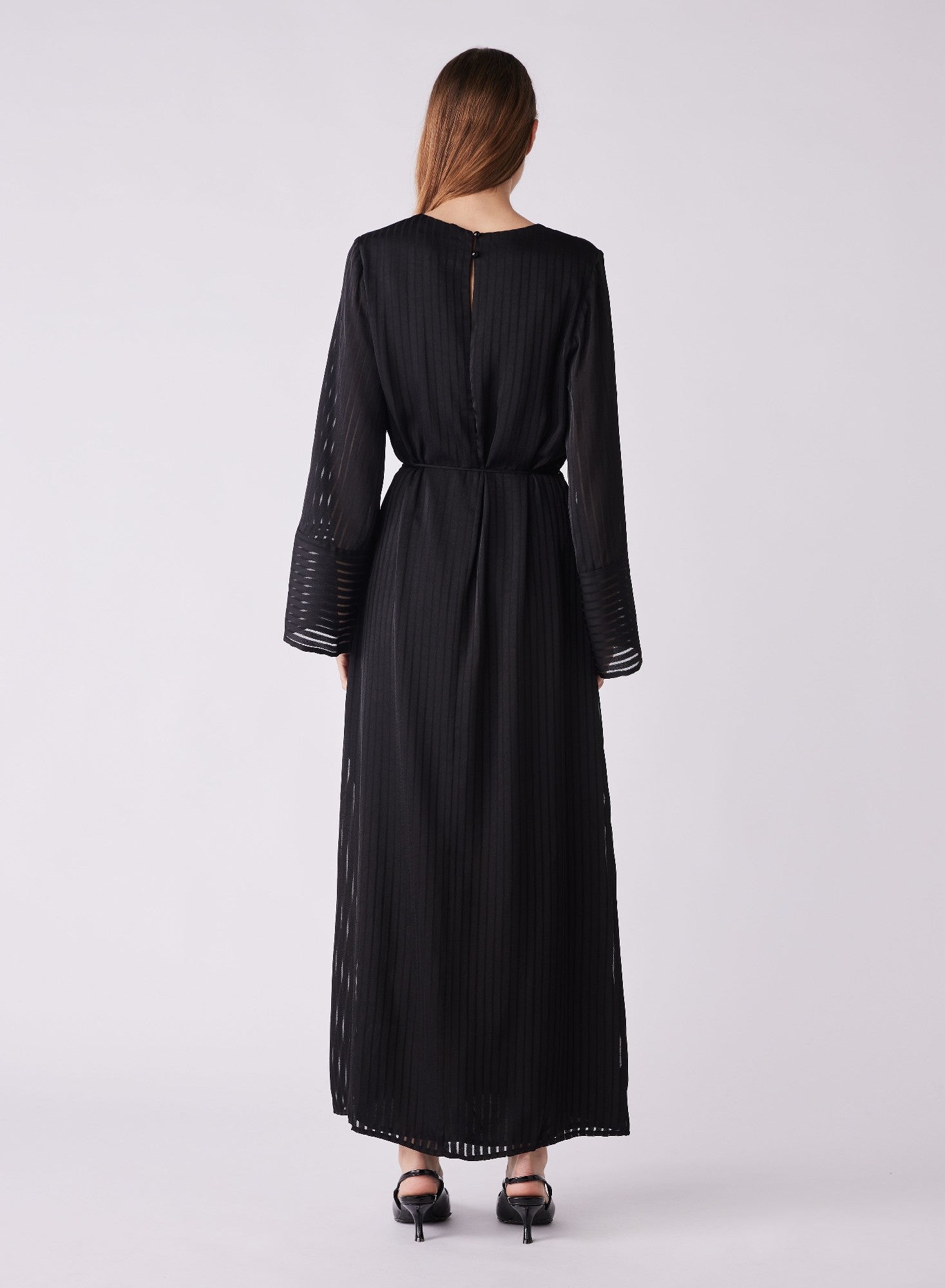 Esmaee Nightfall Midi Dress [COLOUR:Black SIZE:S]