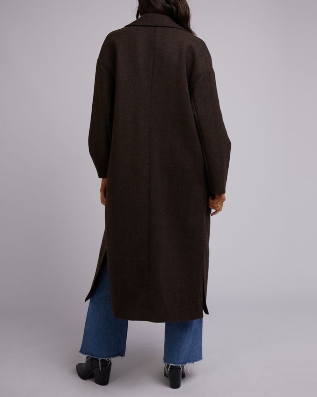 All About Eve Manhattan Coat [COLOUR:Brown SIZE:6]