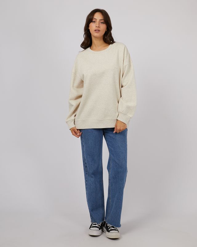 All About Eve Classic Crew [COLOUR:Oat SIZE:6]
