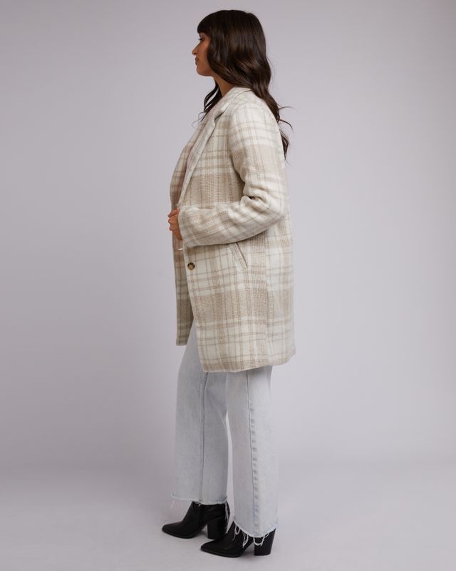 All About Eve Emily Check Coat [COLOUR:Check SIZE:8]