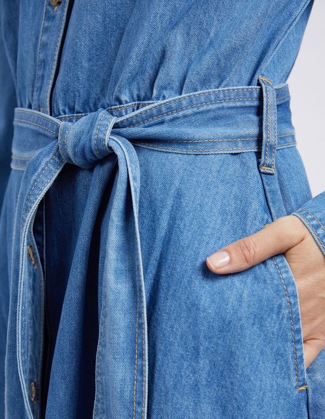 elm denim dress Everleigh Denim Dress