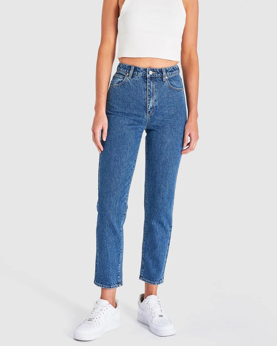 Mom Jeans Abrand 94 High Slim Black Abrand 94 High Slim