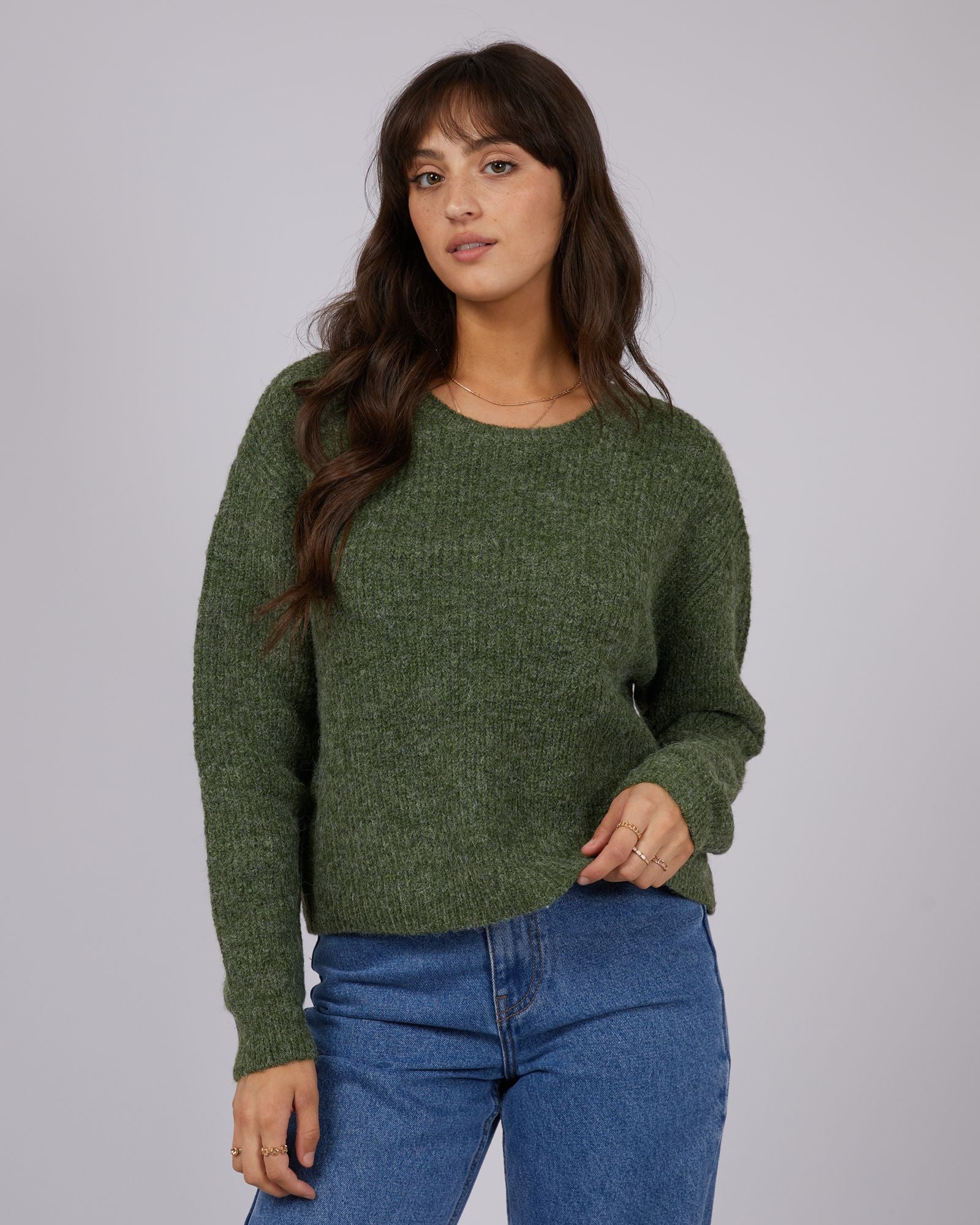 All About Eve Jordana Knit [COLOUR:Khaki SIZE:6]