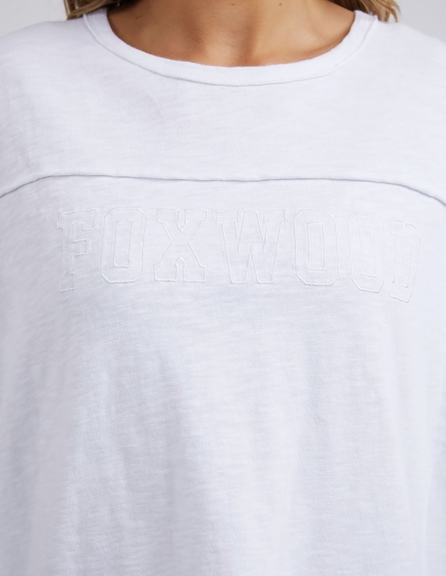 Foxwood Throw On Tee [COLOUR:White SIZE:8]