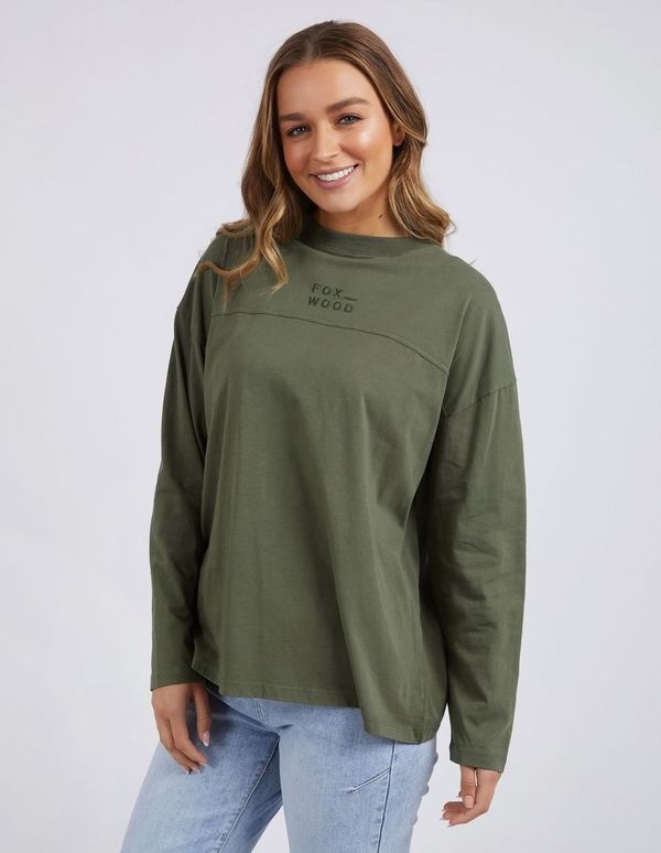 Foxwood Hold Up Long Sleeve [COLOUR:Khaki SIZE:8]