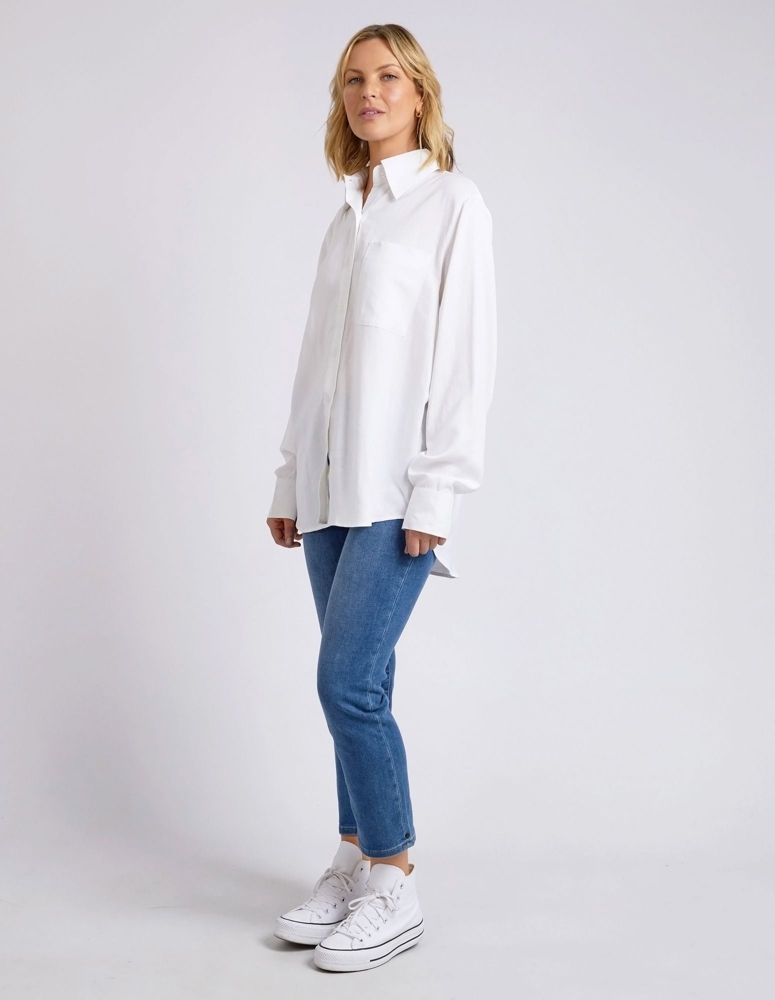 Elm Bobbie Shirt [COLOUR:White SIZE:8]