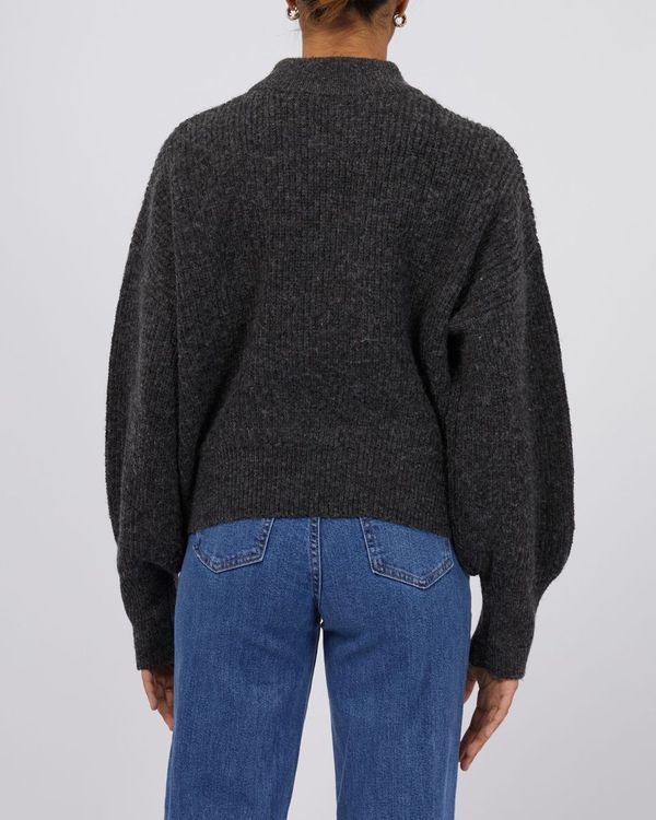 Silent Theory Eden Knit Jumper [COLOUR:Charcoal SIZE:6]