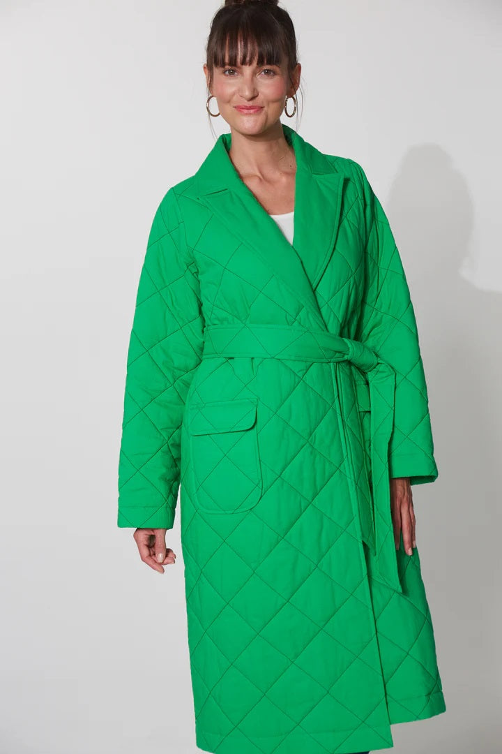 Haven Jasper Coat [COLOUR:Evergreen SIZE:S/m]