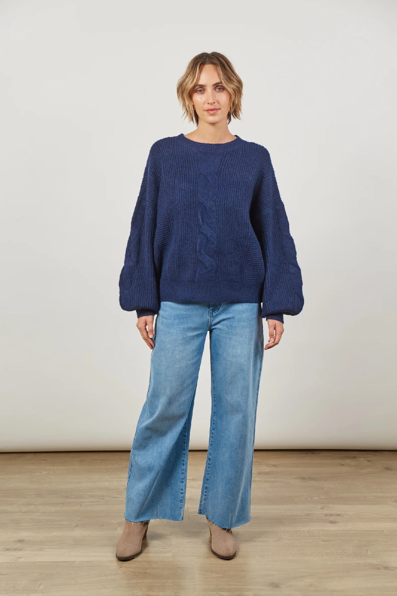 Isle Of Mine Renew Jumper [COLOUR:Twilight SIZE:Xs/s]