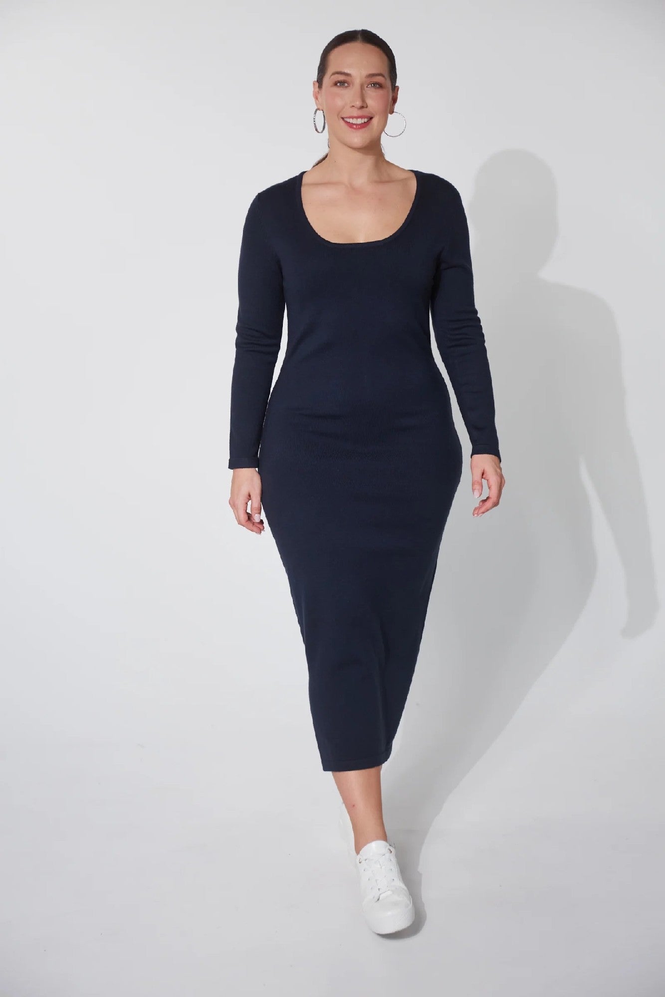 Haven Nikolai Knit Dress [COLOUR:Midnight SIZE:S/m]