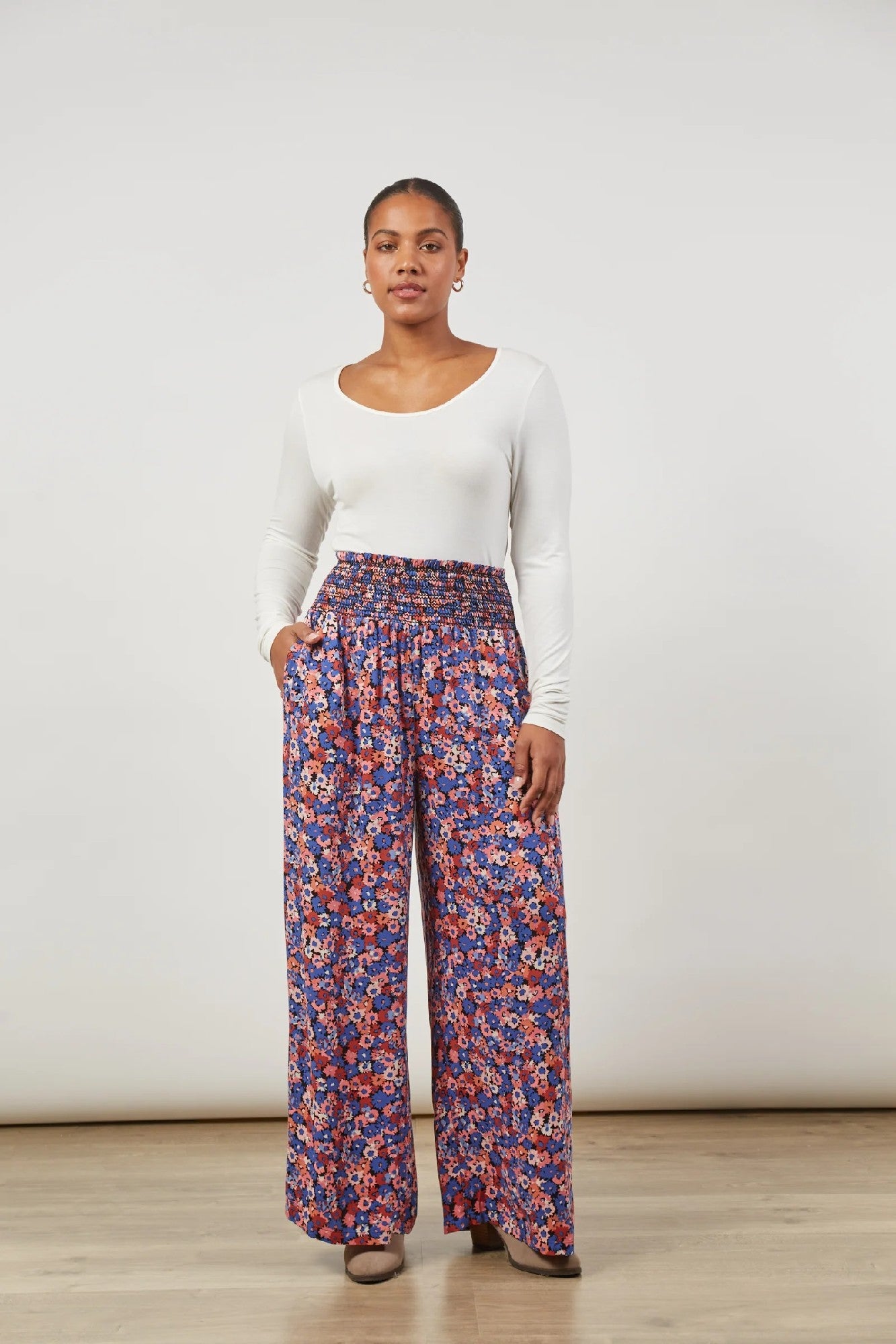 Isle Of Mine Euphoria Pant [COLOUR:Azure Bloom SIZE:S/m]