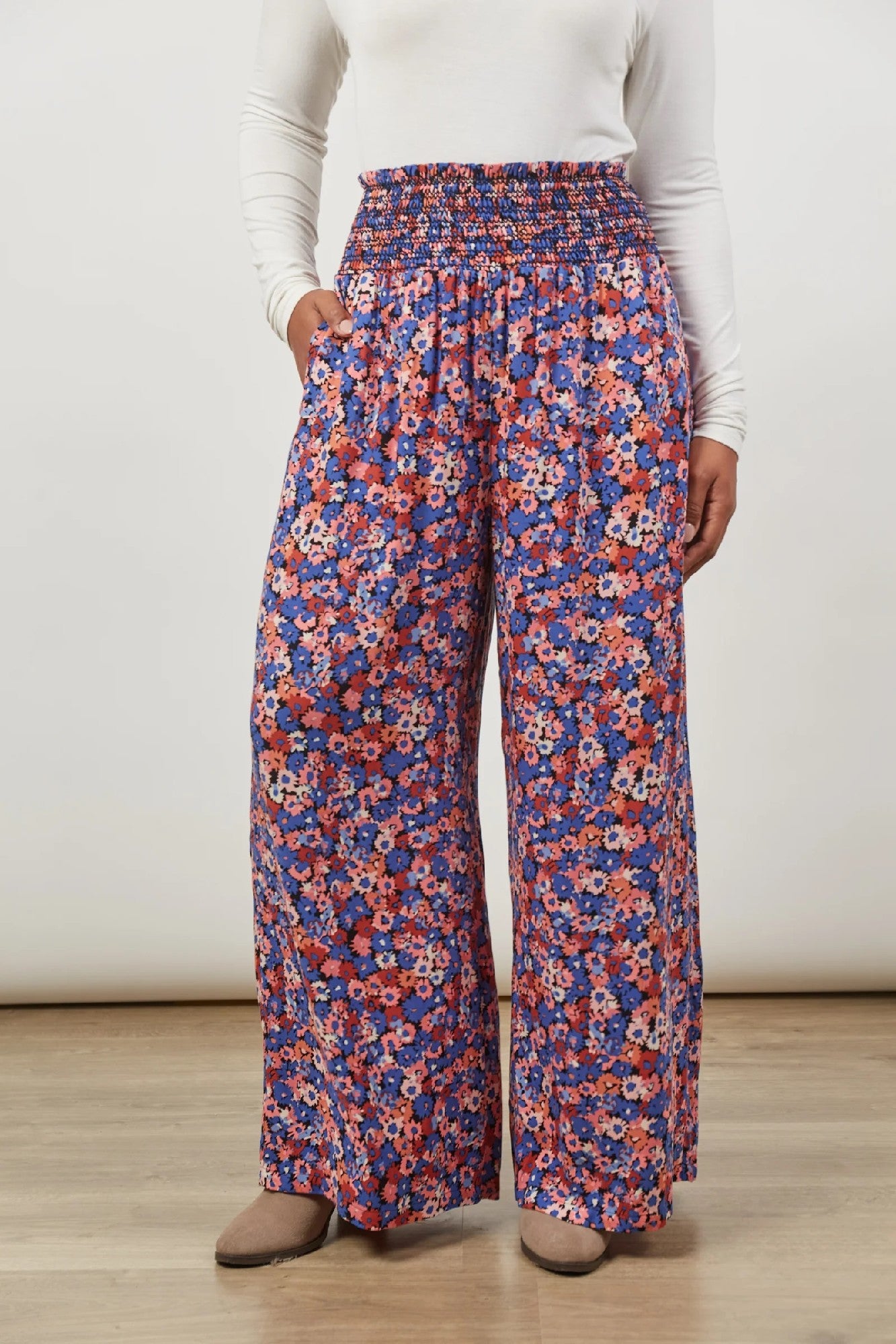 Isle Of Mine Euphoria Pant [COLOUR:Azure Bloom SIZE:S/m]