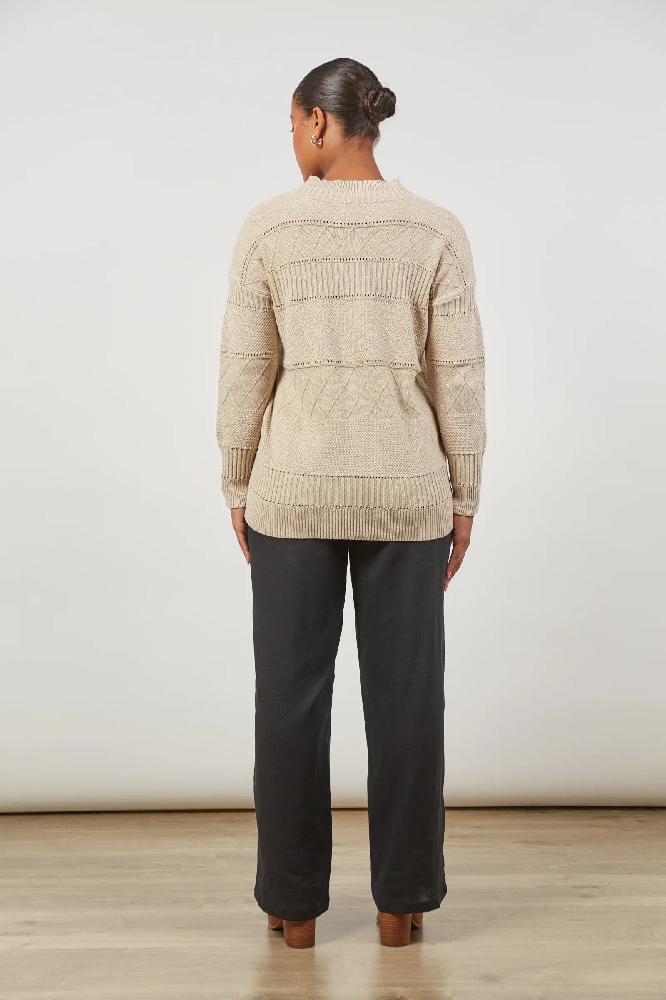 Isle Of Mine Metro Jumper [COLOUR:Buff  SIZE:S/m]