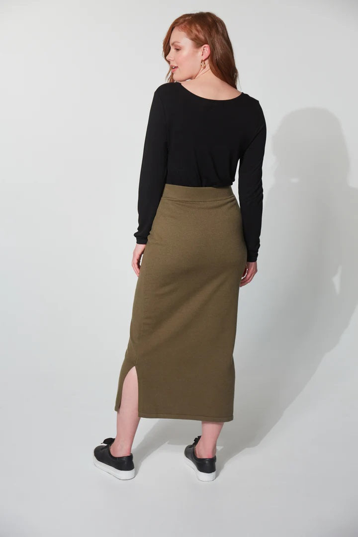 Haven Nikolai Knit Skirt [COLOUR:Fern SIZE:Xs/s]