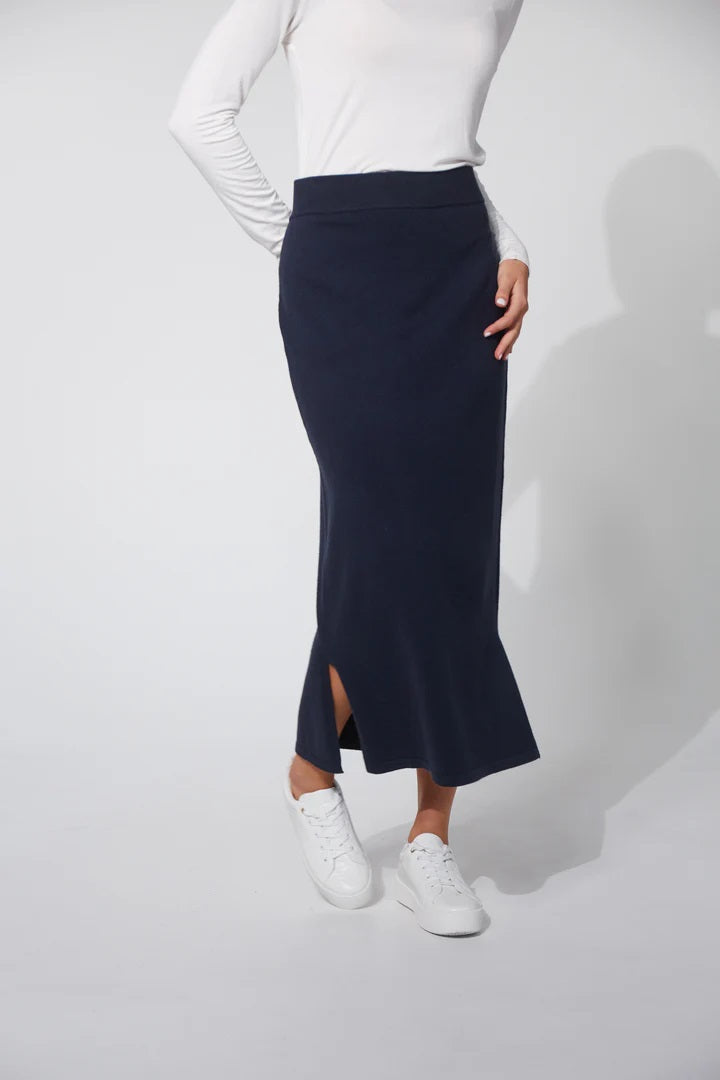 Haven Nikolai Knit Skirt [COLOUR:Midnight SIZE:Xs/s]