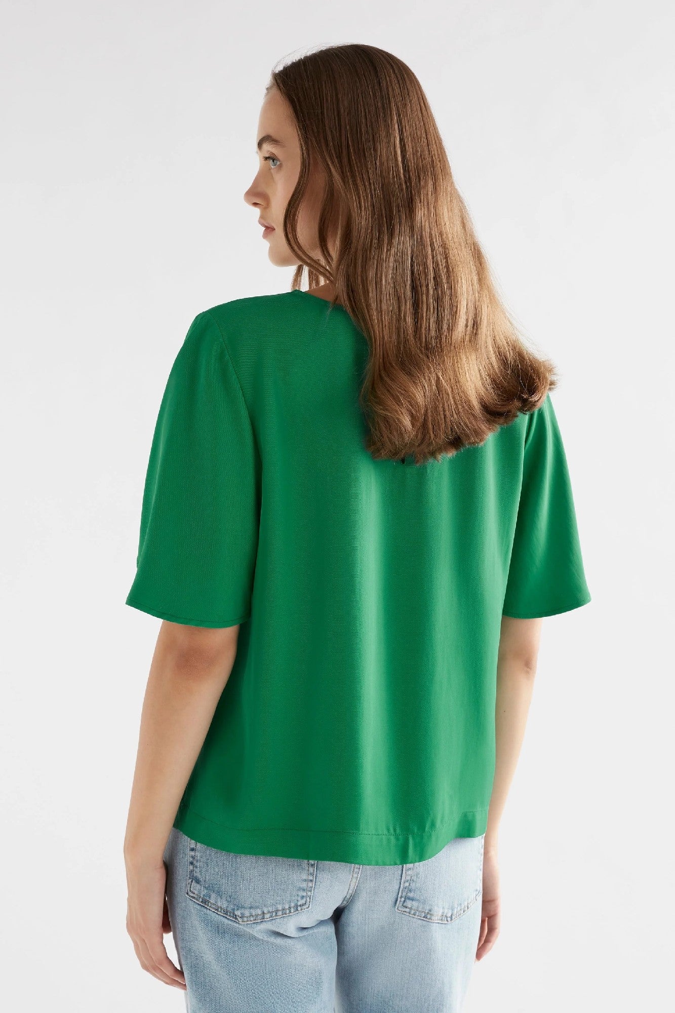 Elk Deili Top [COLOUR:Jewel Green SIZE:12]