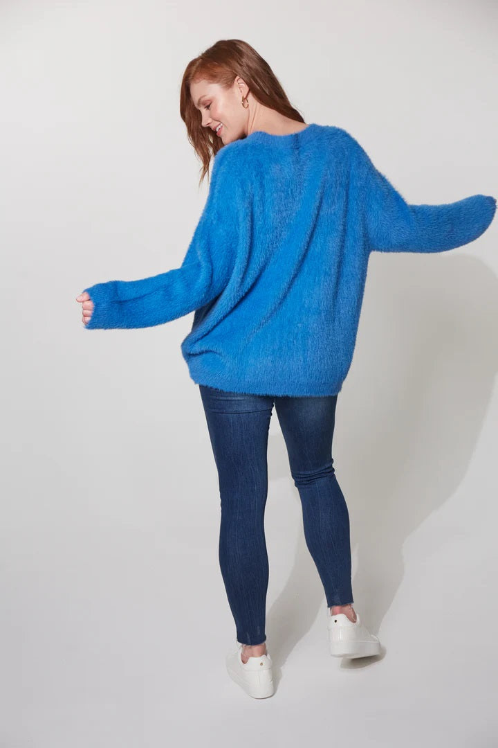 Haven Nord Cardigan [COLOUR:Cobalt SIZE:S/m]