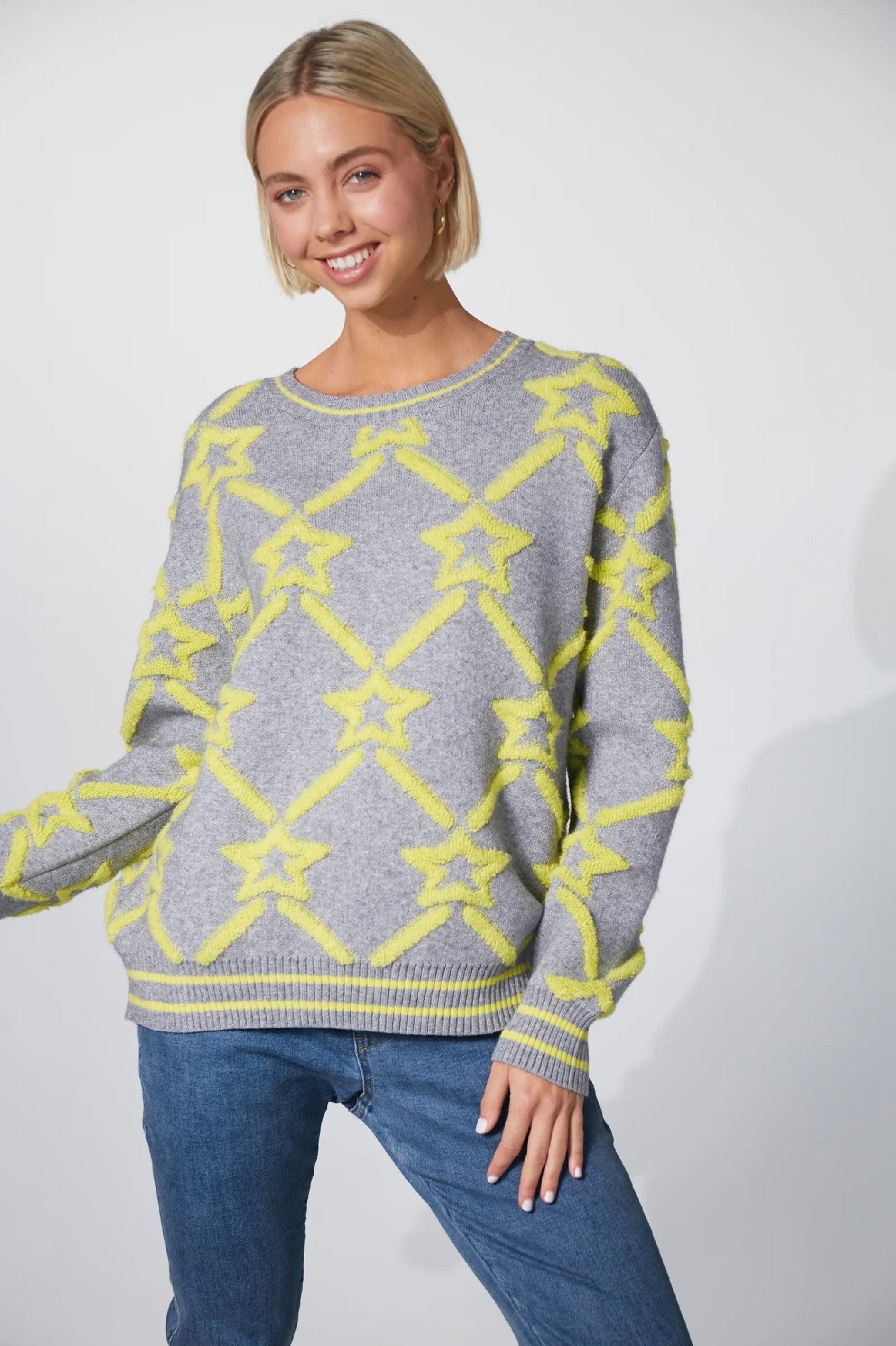 Haven Tromso Jumper [COLOUR:Cloud SIZE:Xs/s]