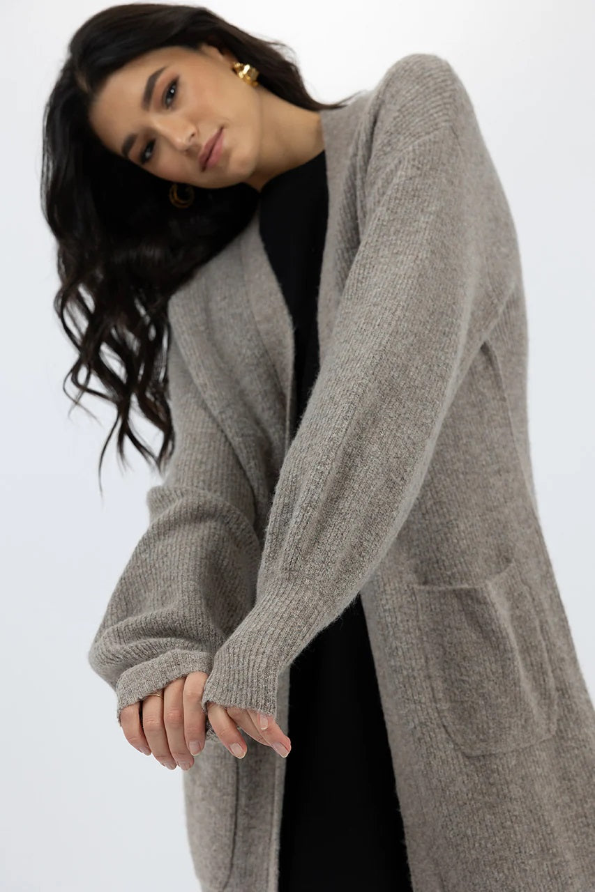 Humidity Emerson Cardi [COLOUR:Hazelnut SIZE:XS]