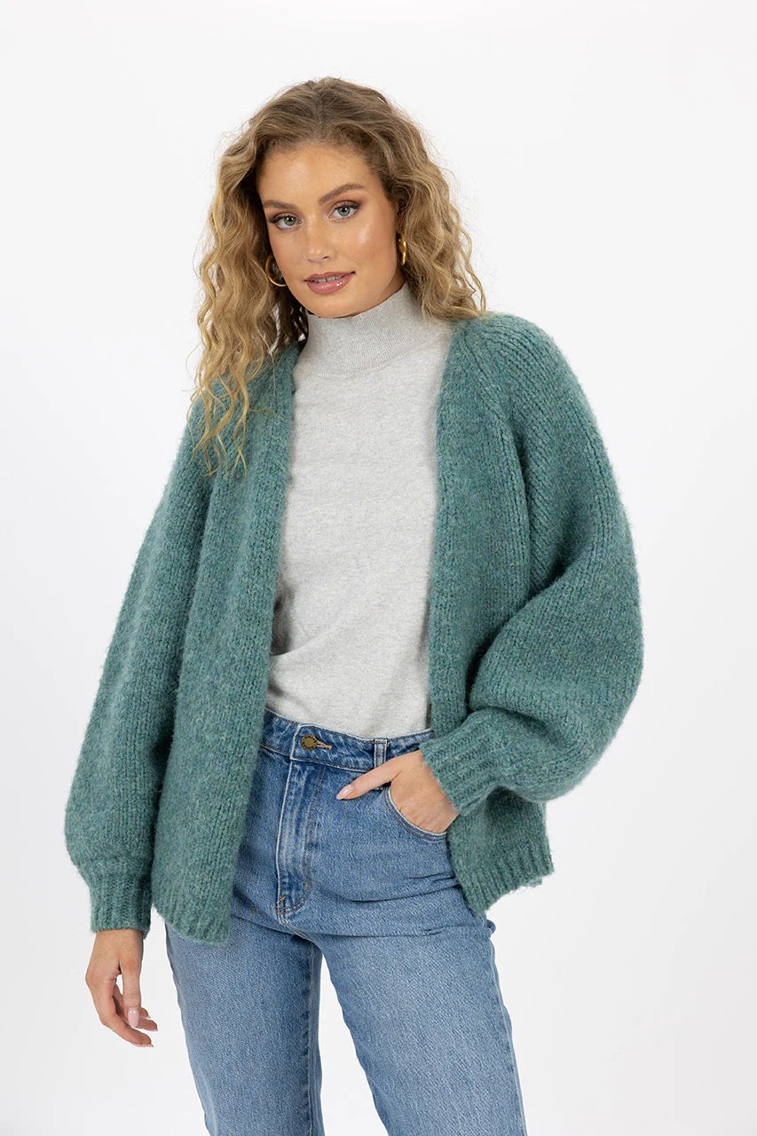 Humidity Serenity Cardi [COLOUR:Teal SIZE:S/m]