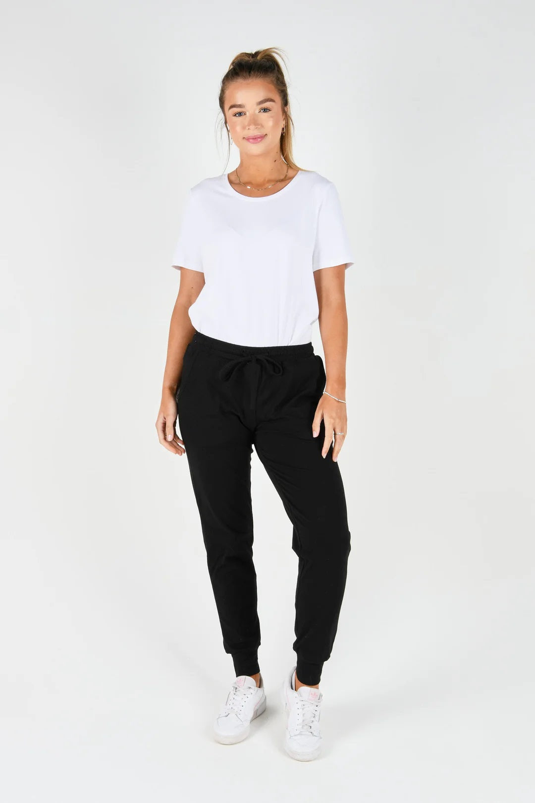 One Ten Willow Everyday Pant [COLOUR:Black SIZE:XS]