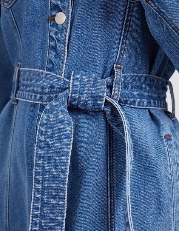 Foxwood Riley Denim Dress [COLOUR:Blue denim SIZE:8]