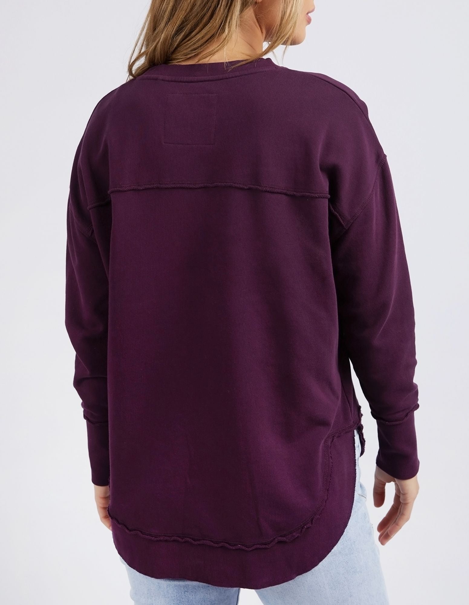 Foxwood Simplified Crew [COLOUR:Plum SIZE:6]