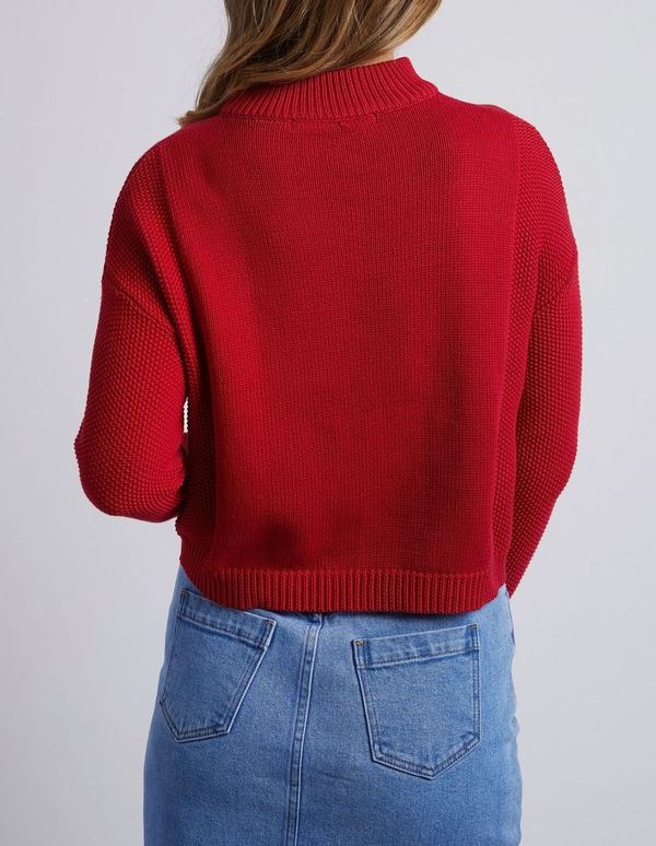 Foxwood Parker Knit [COLOUR:Red SIZE:8]