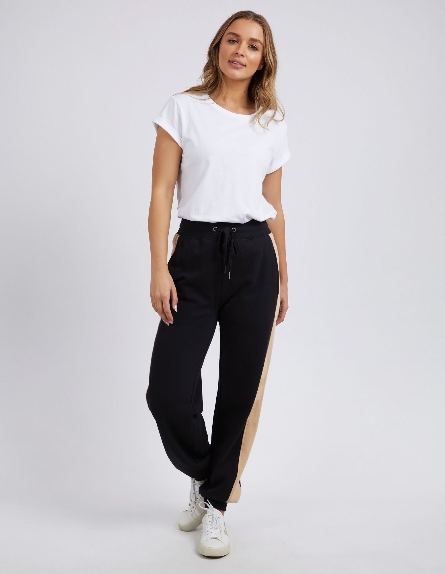 Foxwood Offhand Pant Black | Women's Casual Track Pants | Little Extras Lifestyle | Women's Fashion Boutique Australia