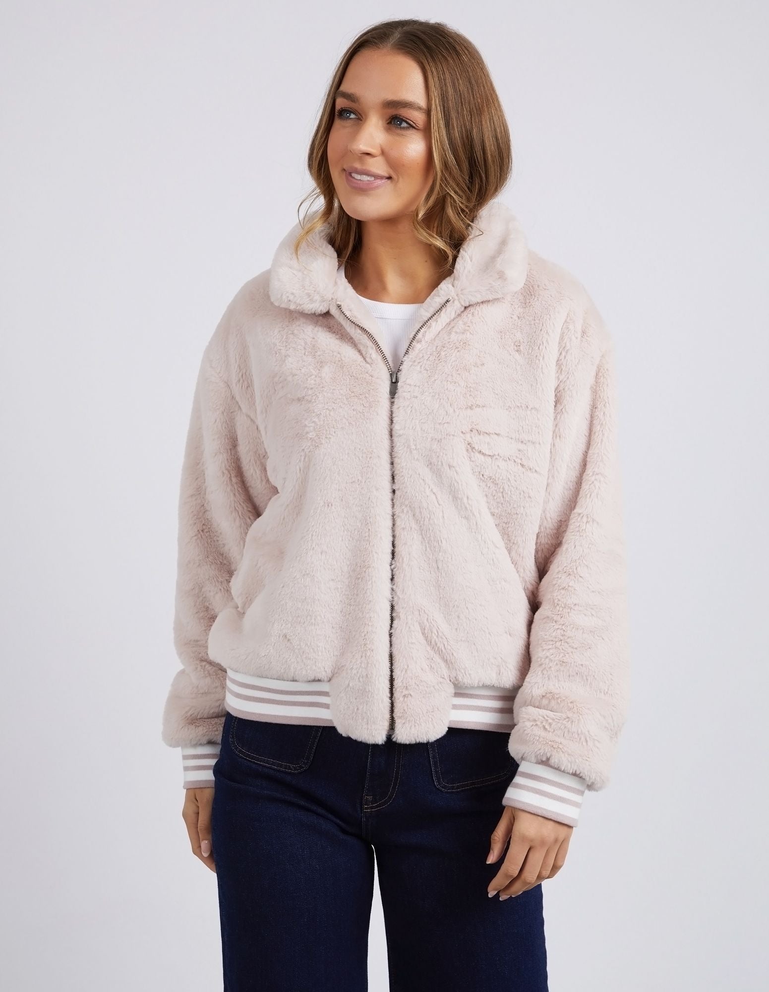 Foxwood Nora Bomber Pink | Women's Bomber Jacket | Little Extras Lifestyle | Forbes Women's Clothing Boutique
