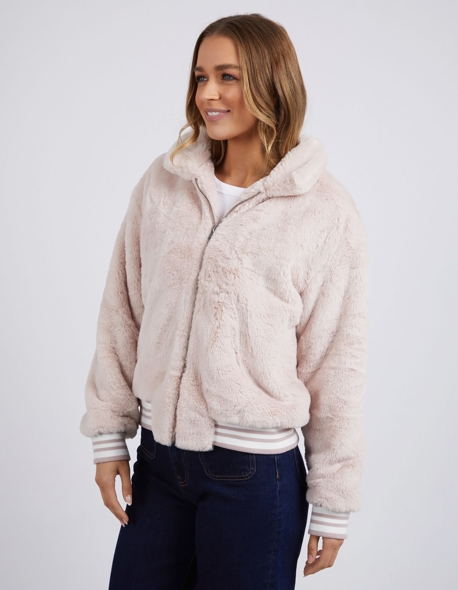 Foxwood Nora Bomber Pink | Women's Jacket | Little Extras Lifestyle | Forbes Women's Clothing Store
