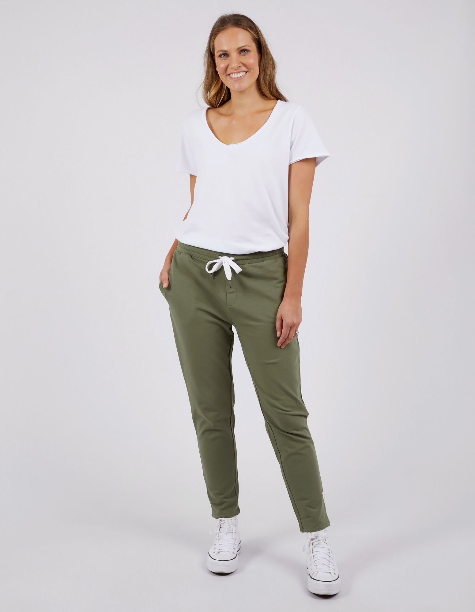 Elm The Lobby Pant [COLOUR:Khaki SIZE:6]