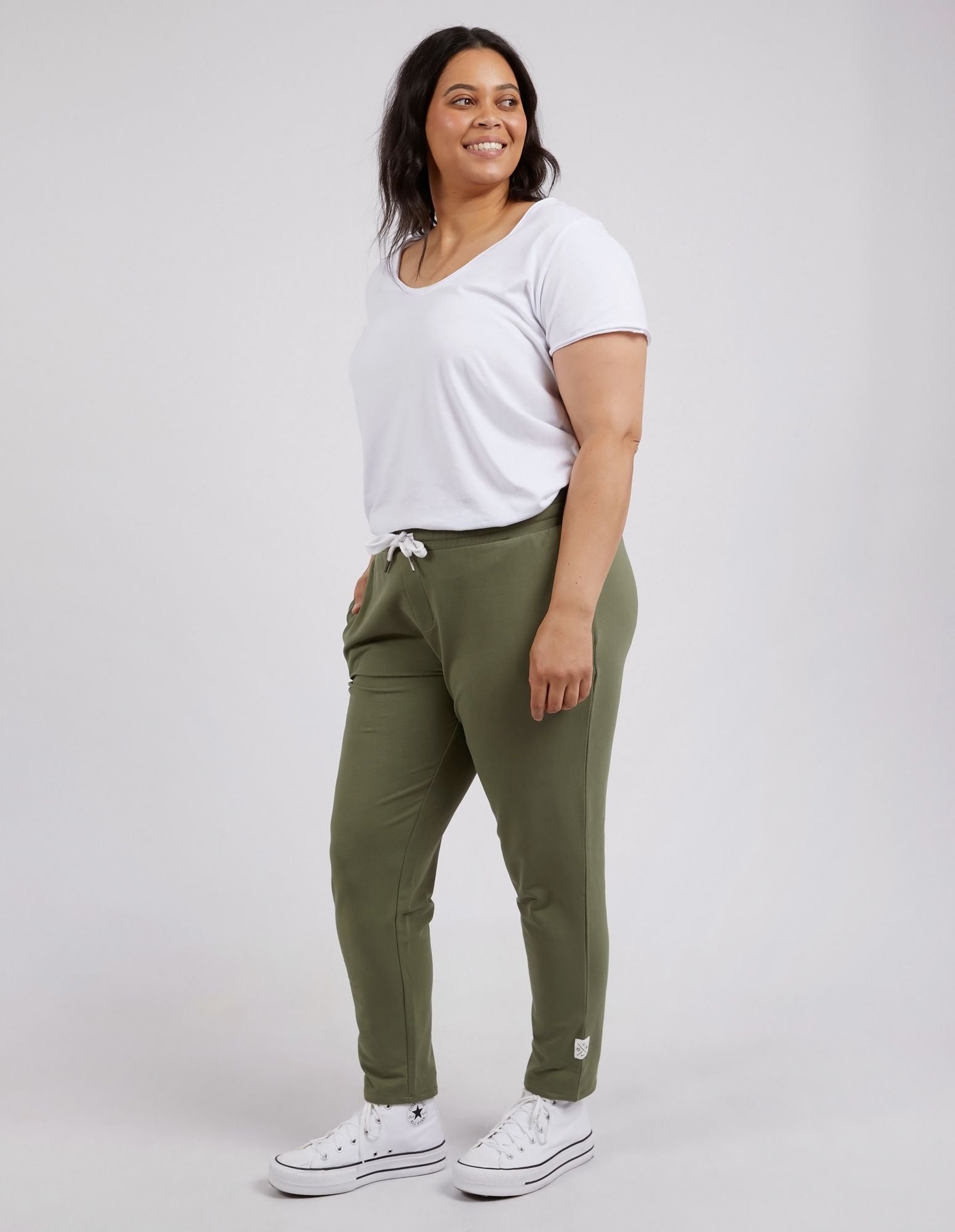 Elm The Lobby Pant [COLOUR:Khaki SIZE:6]