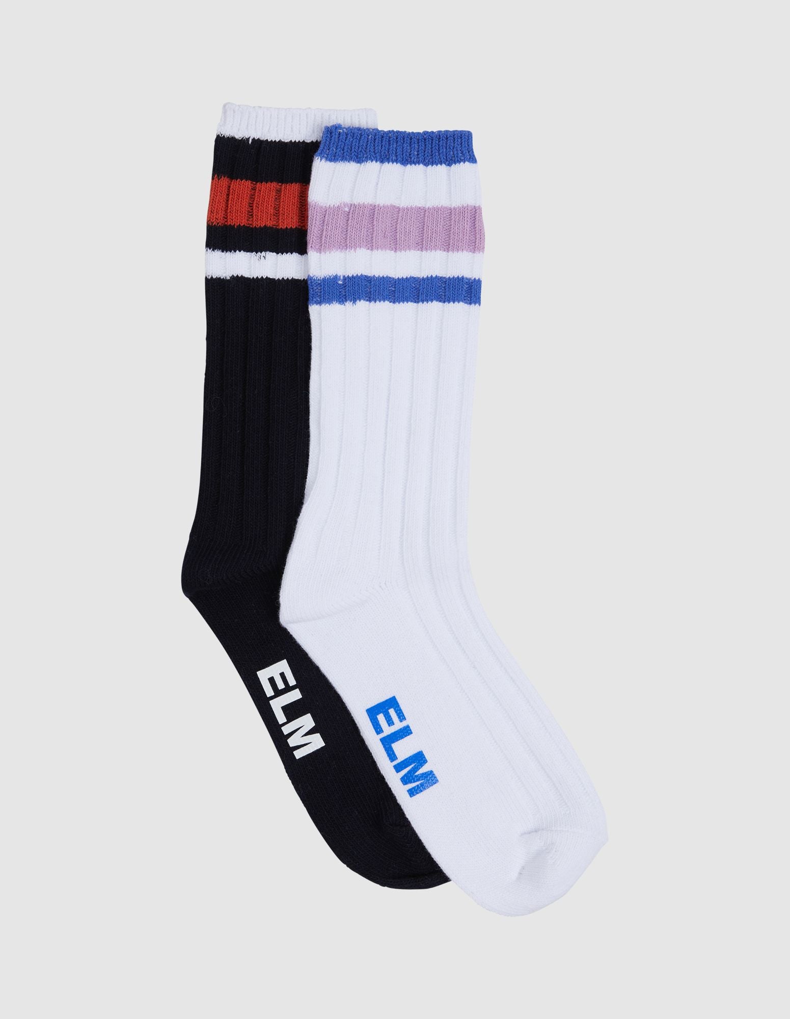 Elm Two Pack Ankle Socks - Collegiate