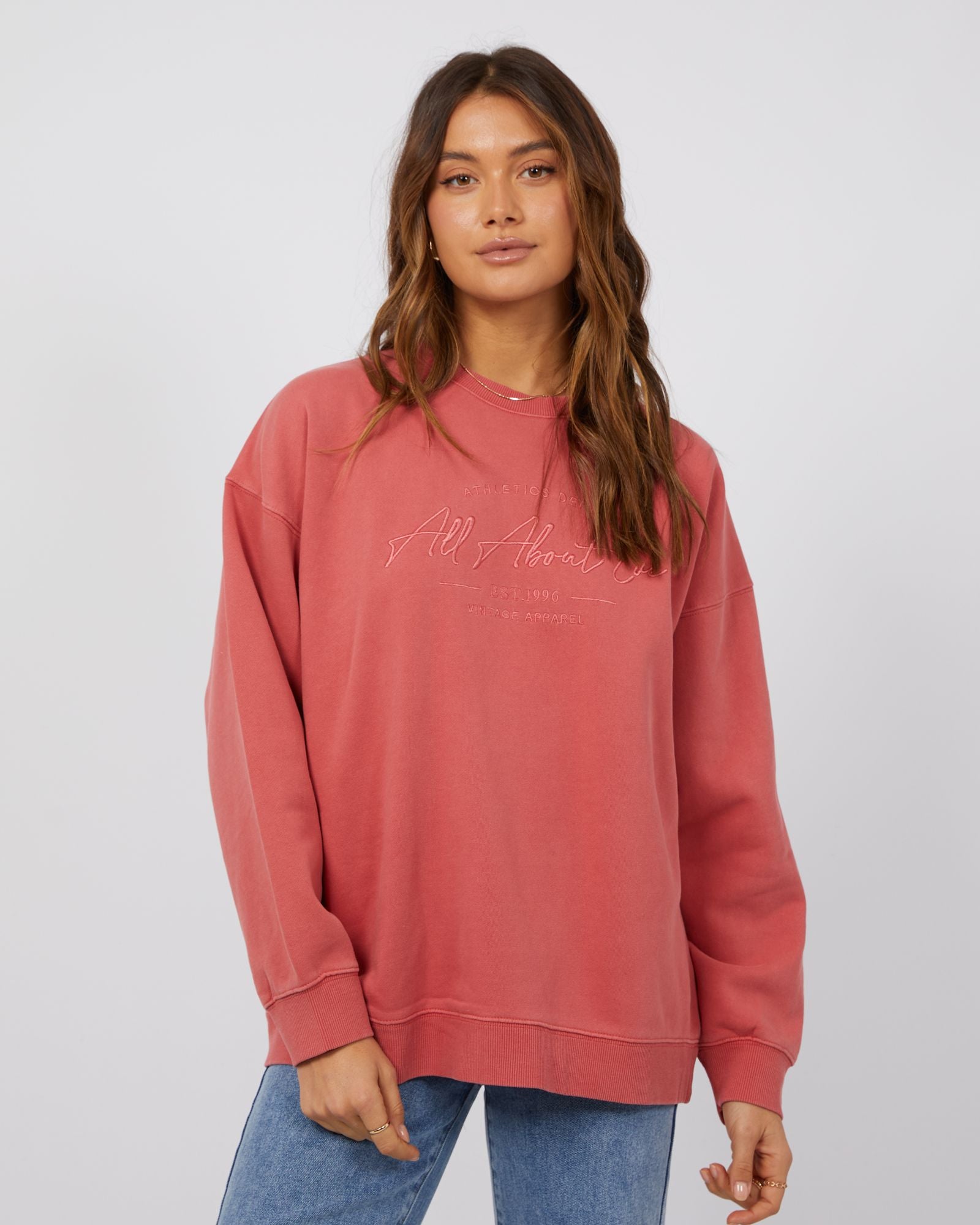 All About Eve Classic Crew [COLOUR:Blush SIZE:6]