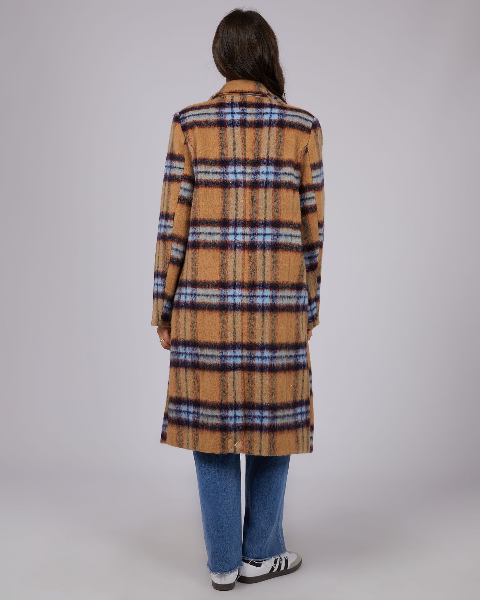 All About Eve Aubrey Check Coat [COLOUR:Check SIZE:6]