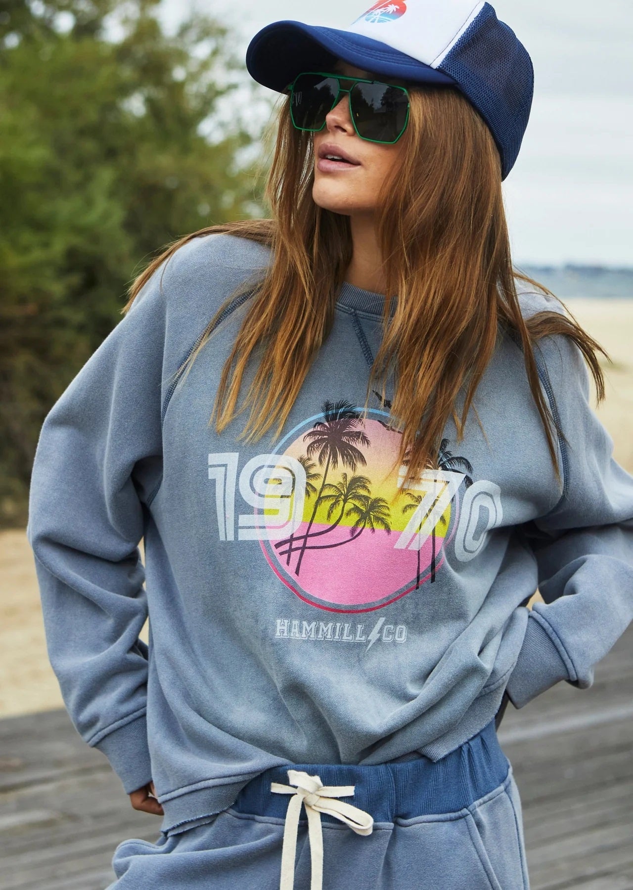 Hammill & Co Vintage 1970 Beach Sweat [COLOUR:Faded Navy SIZE:S]